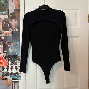 ASTR the Label See Me Bodysuit in Black